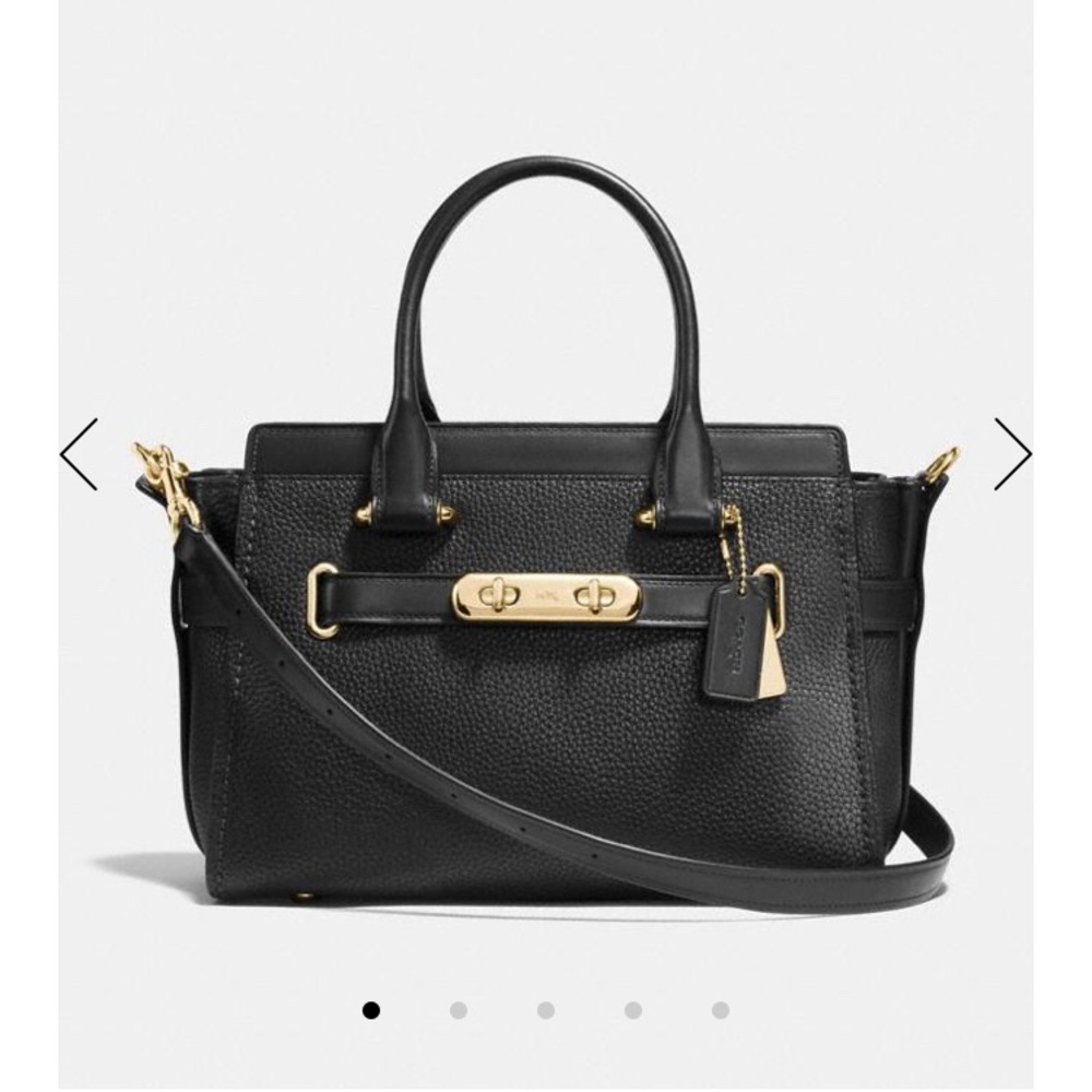 COACH Crossbody Satchel (black)